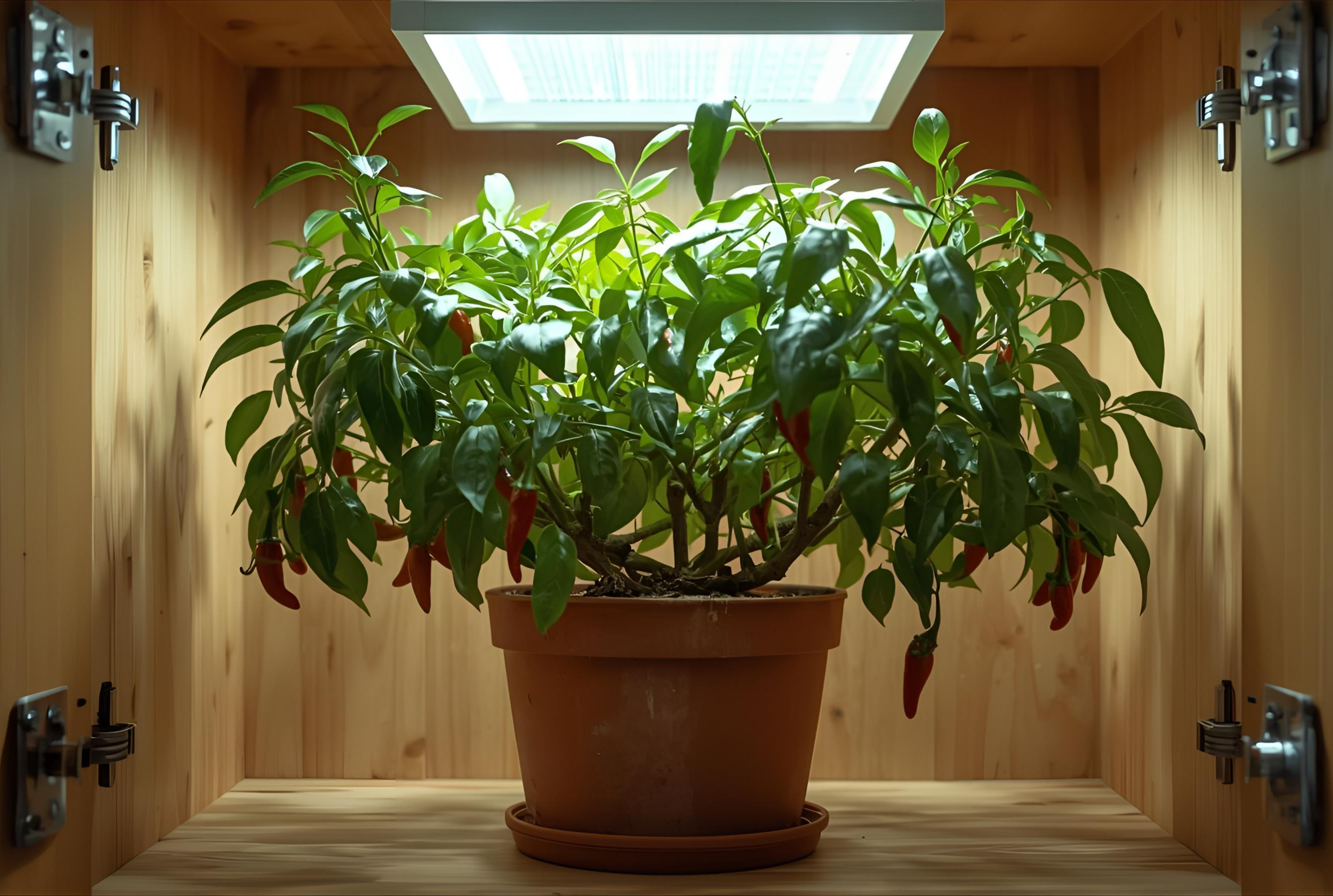 Diskrete Growbox im Schrank: Urban Indoor-Growing leicht gemacht