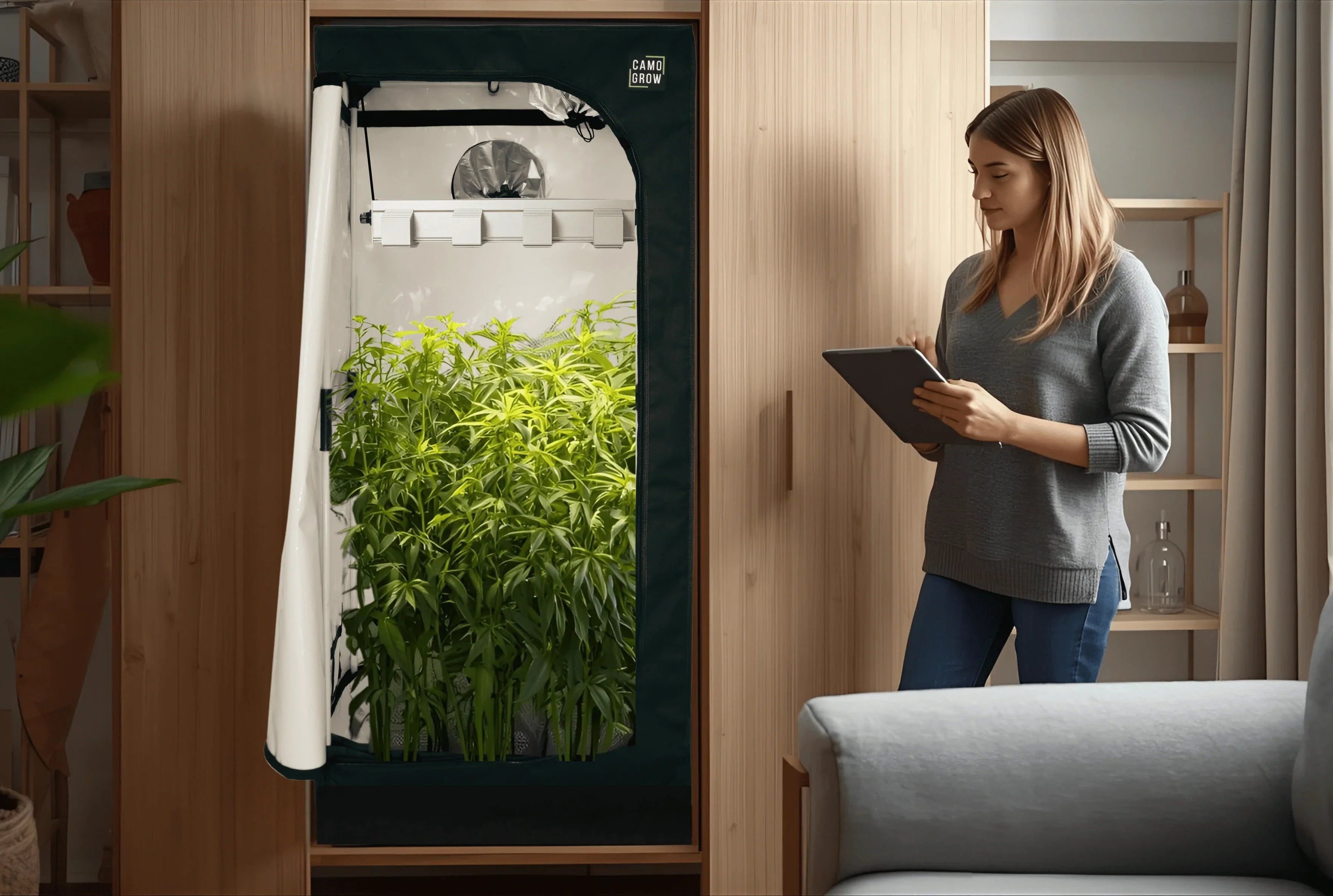 Grow auf nur 0,3m² - geht das?