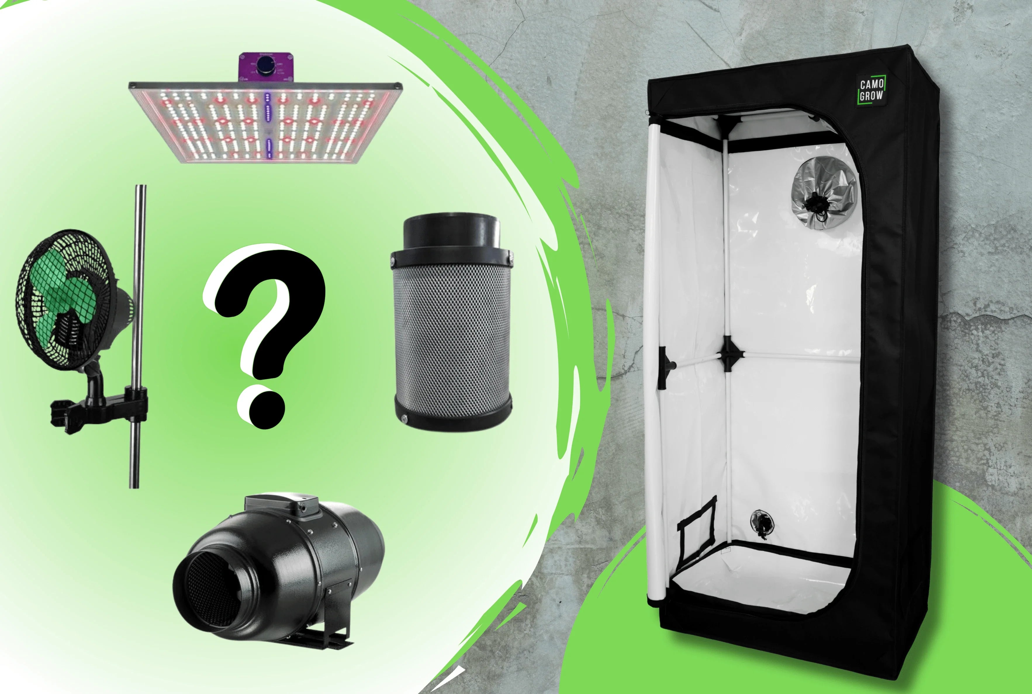 Homegrow im Schrank Was du alles benötigst